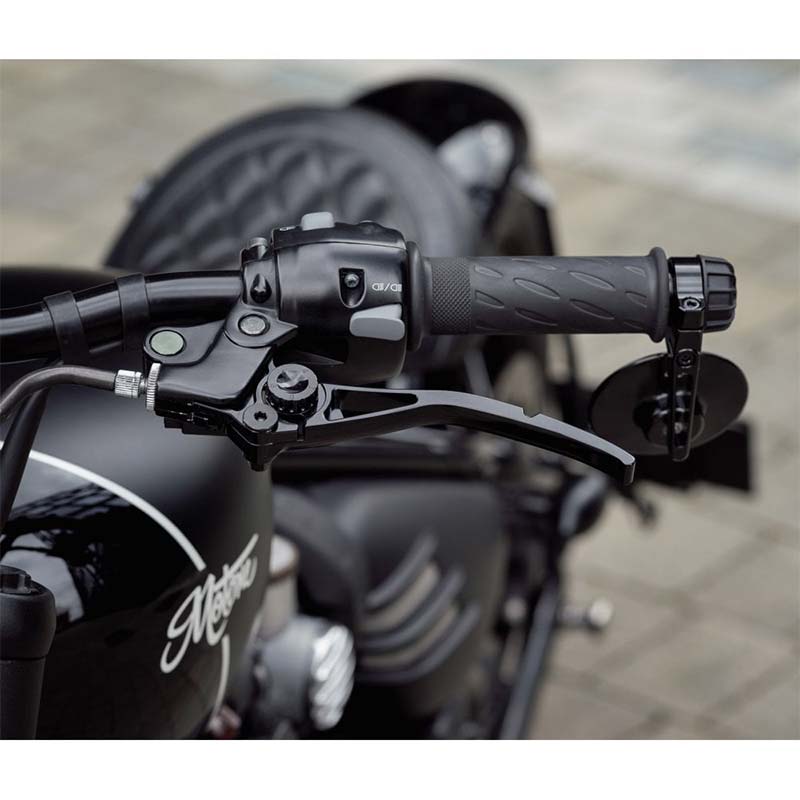Leviers frein et embrayage moto Motone Customs Pike pour Triumph. Blackpines.fr