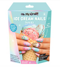 OMC Ice Cream Glam Nail Art