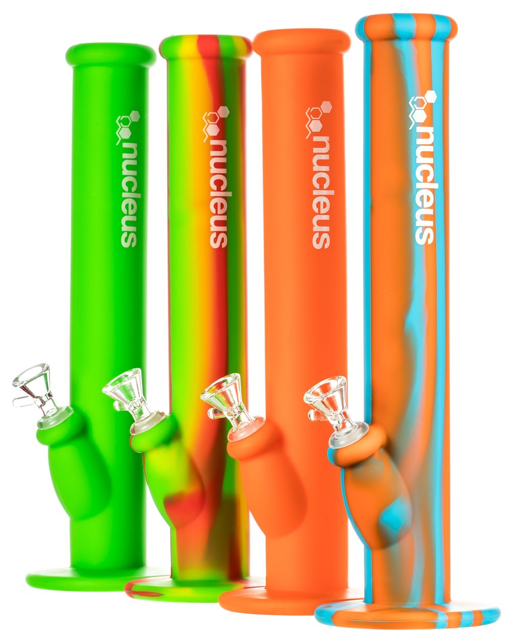 Bongs Nucleus - 14" Silicone Straight Tube Bong