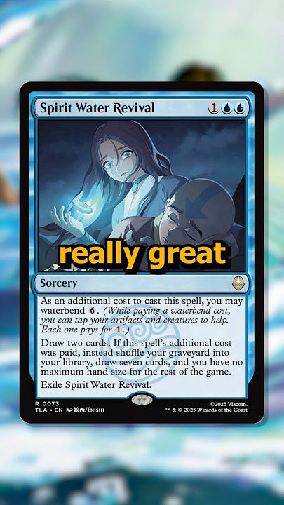 This New Card Draw Spell from Avatar Seems Really Cool!
