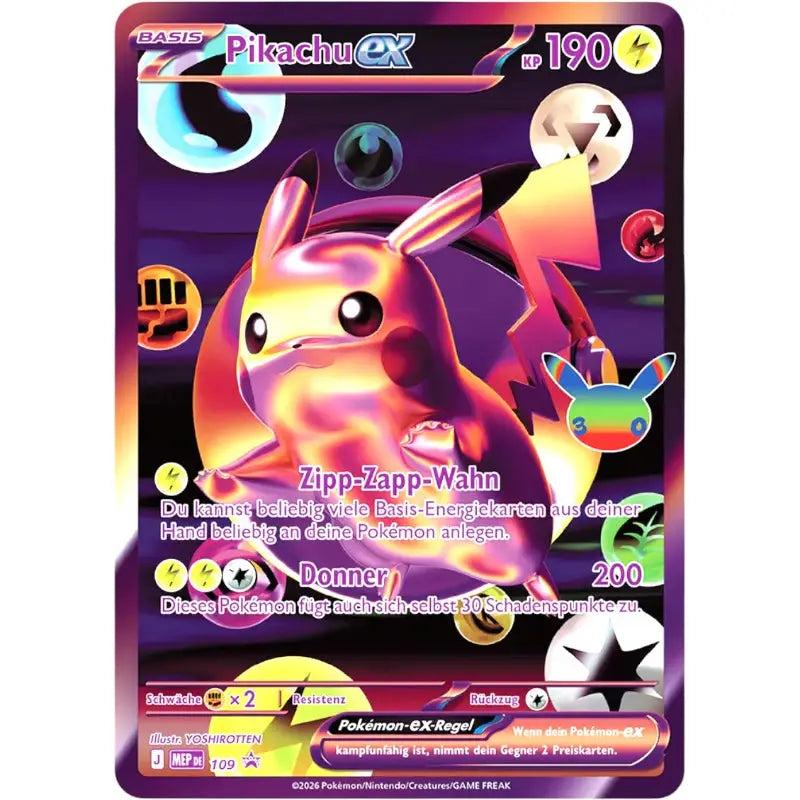 Pikachu ex Trading Card Game Sammelkarte kaufen - 1