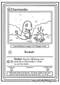 Pokemon Card Coloring Pages: 30+ Free Printable Sheets
