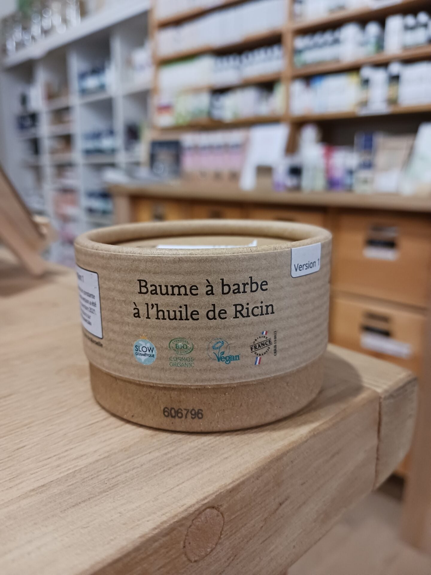 Baume à barbe à l’huile de Ricin