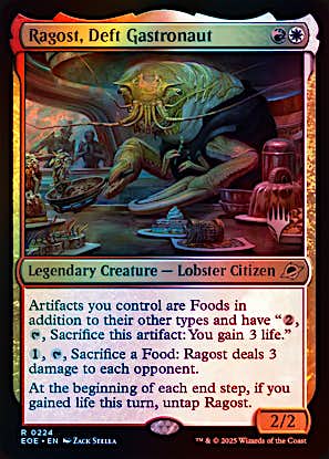 Ragost, Deft Gastronaut | Promo Pack Foil