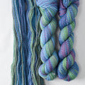Psychadelic B - Miss Babs Junction Fiber Mill Making Tracks Lite yarn