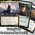 MTG Commander Deck EDH Deck Rin and Seri, Inseparable 100 Magic Cards Custom Deck Cats Dogs Kindred Changelings Moonveil Games