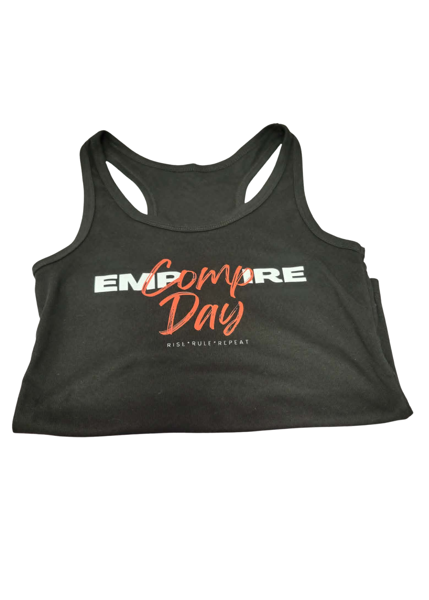 Empire Comp Day Tank top w/ Team names on back