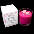Love Crystal Infused Scented Candle