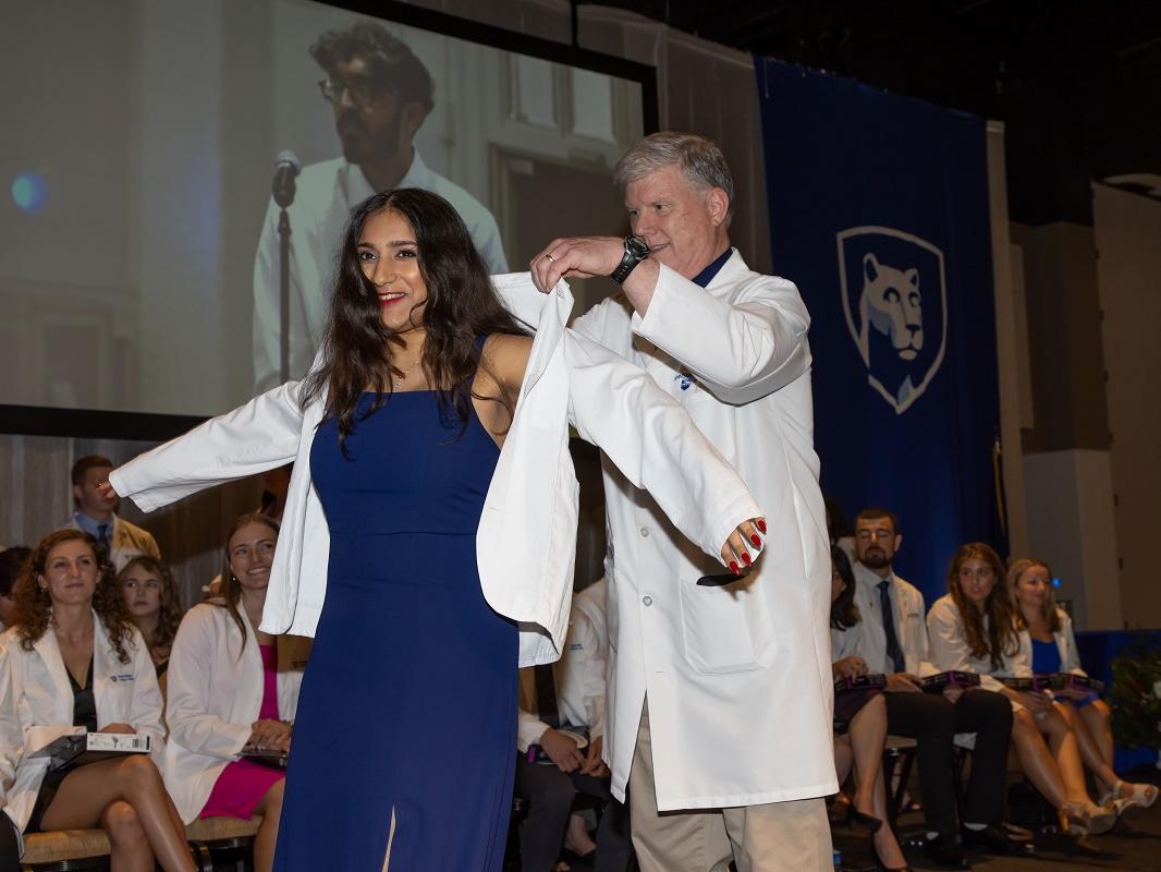 New medical students celebrate their rite of passage: The White Coat Ceremony