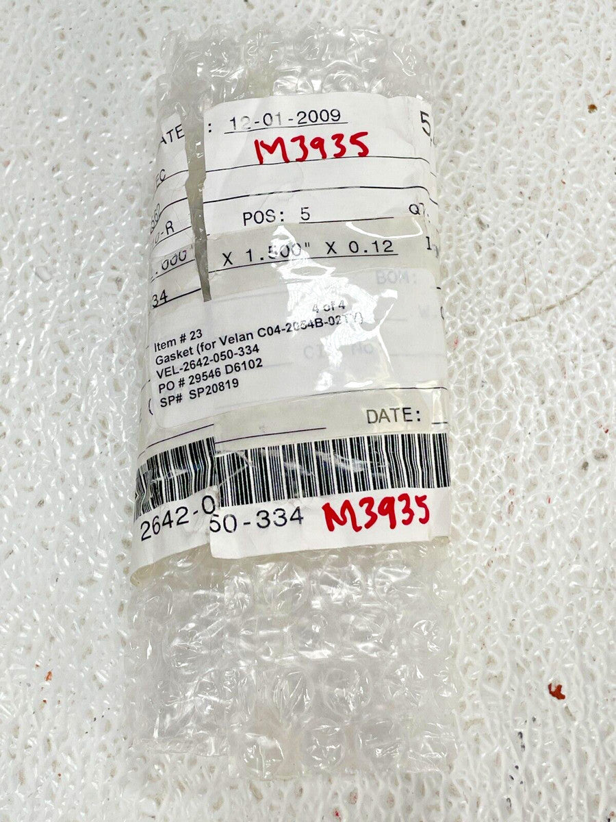 VELAN 2642-050-334 Gasket B 2.000" x 1.500" x 0.12" (Lot of 4)
