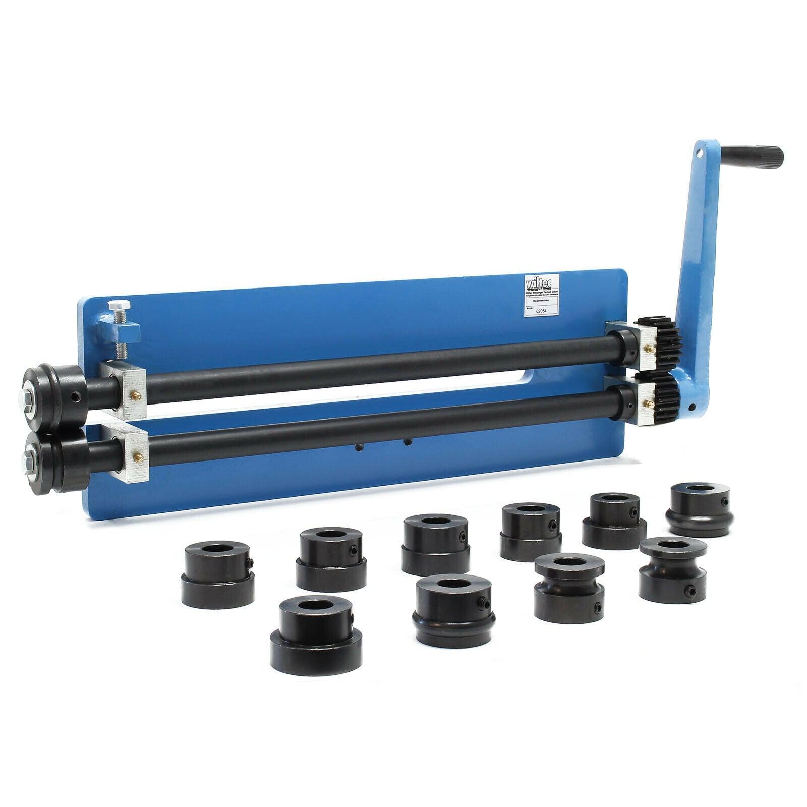 Cintreuse à rouleaux manuelle rouleuse de tôle machine à cintrer pliage tôle 16_0000779 - Helloshop26