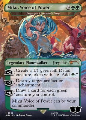 EDH Elf Deck - Miku MTG Magic the Gathering