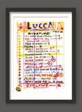 Ronnie Wood - Show 2, Lucca Summer Festival, Lucca, Italy 17 July 2026 Lithograph