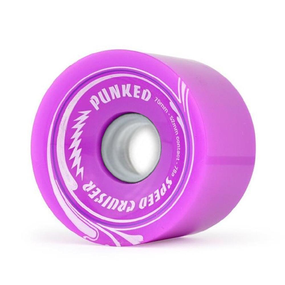 Speed Cruiser 70mm Longboard Wheels - Solid Purple - Longboards USA