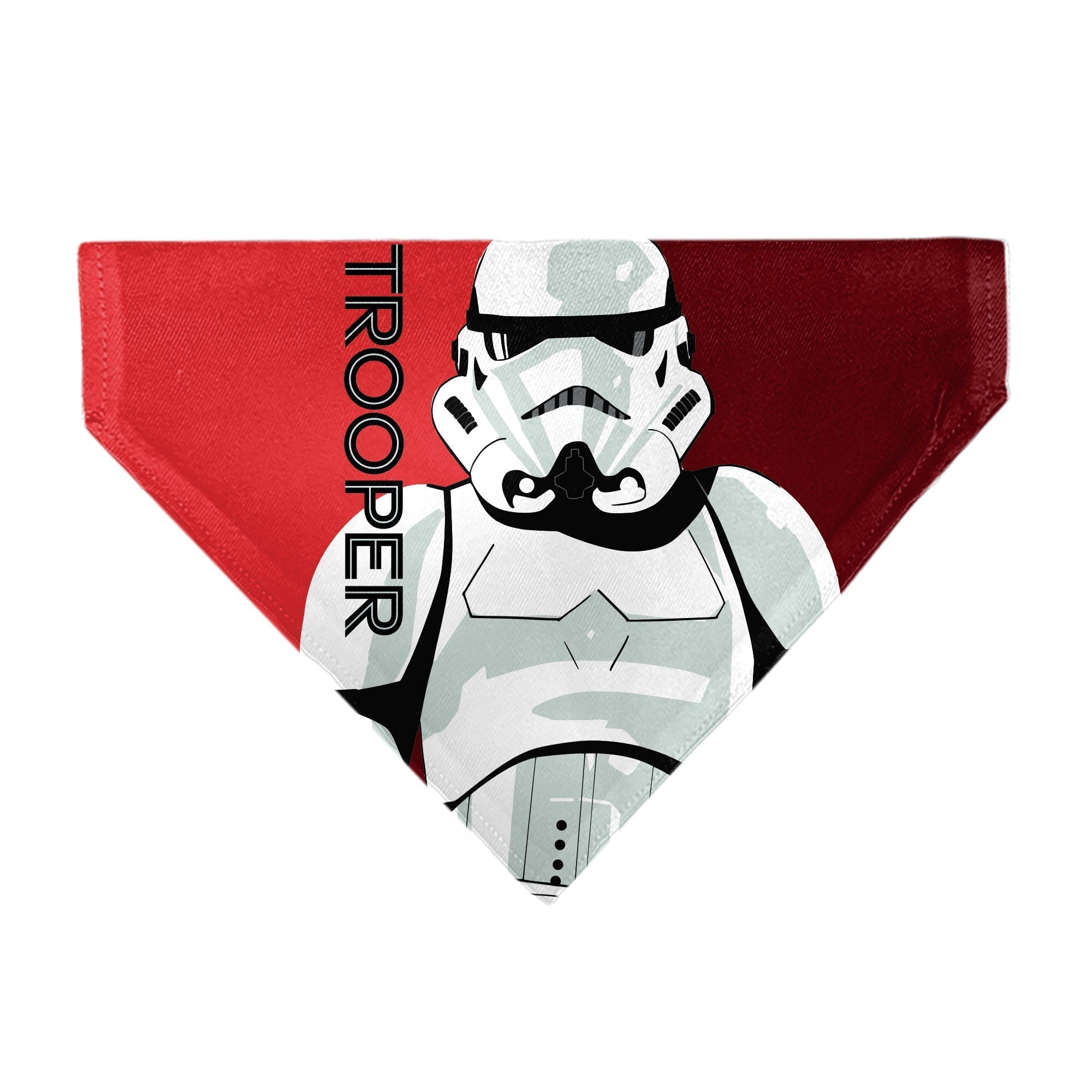 Star Wars TROOPER Text and Stormtrooper Pop Art Dog Bandana – Bandanas & Neckwear by Buckle - Down
