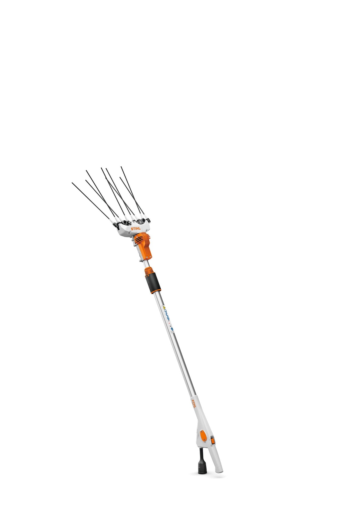 Abbacchiatore a batteria STIHL SPA 140 con asta telescopica e rastrello in carbonio