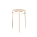 Salò high outdoor table by Unopiù, minimalist Italian design with clean lines, durable materials