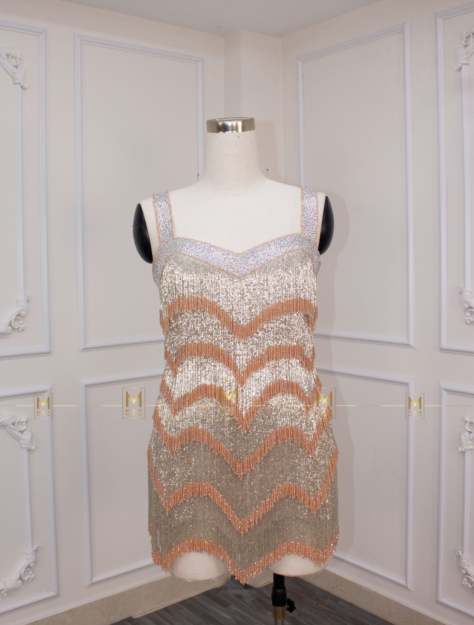 The Fearless Gold Dress from Taylor Swift of the Eras Tour inspiration