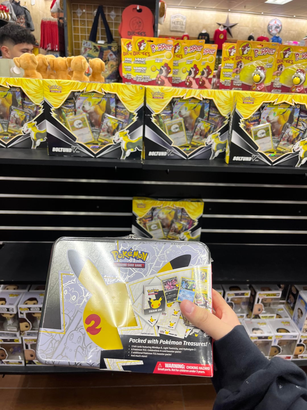 This was the last one they had in stock, can't believe some stores still have celebrations! : r/pokemoncards