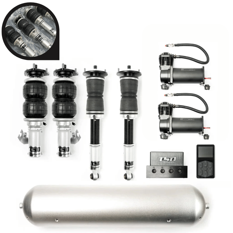 TSD Performance Air Suspension 5 Gallon (19 Litre) / Silver (Raw Alloy) / Air Freight - Please allow 2 weeks for manufacture. VW Tiguan 4WD 2013 A5 Air Suspension - TSD Performance SR