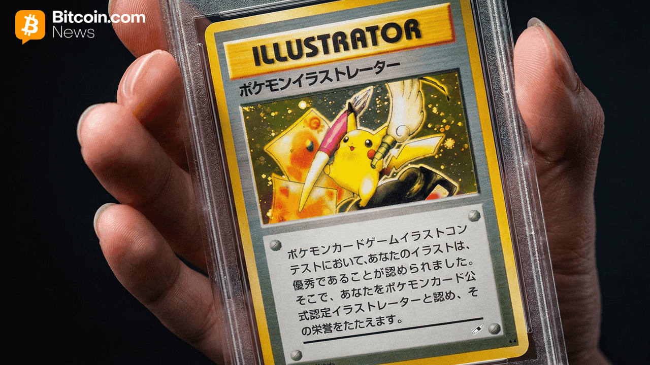 Logan Paul's Pikachu Illustrator Sells for $16.5M, Sets Trading Card Record – Bitcoin News