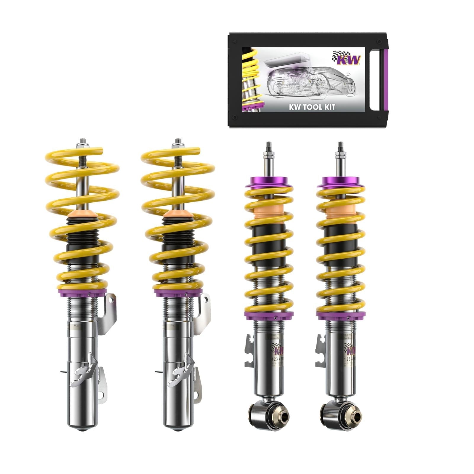 KW Coilover suspension V2 comfort (incl. canceller kit for electronic suspension)