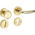 Artitec Mi Satori beveiliging SKG3 Half Sabel/Elegant messing ongelakt - vooraanzicht