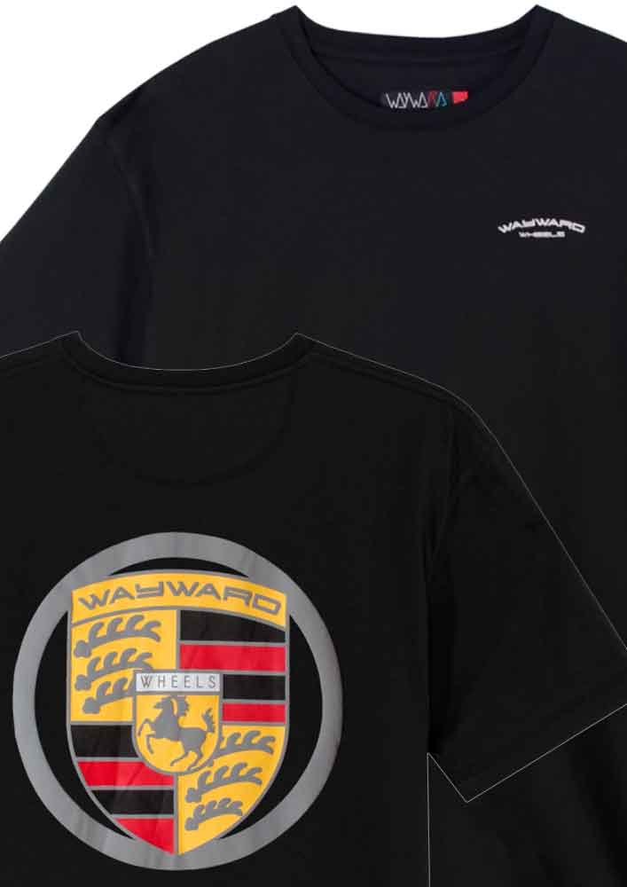 Wayward Badge T-Shirt Black  Wayward