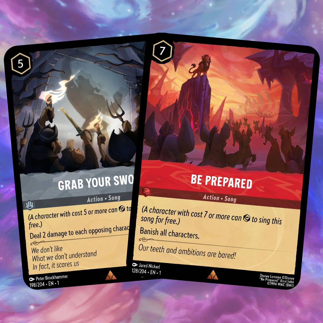 Daily Card Discussion: Be Prepared vs Grab Your Sword : r/Lorcana